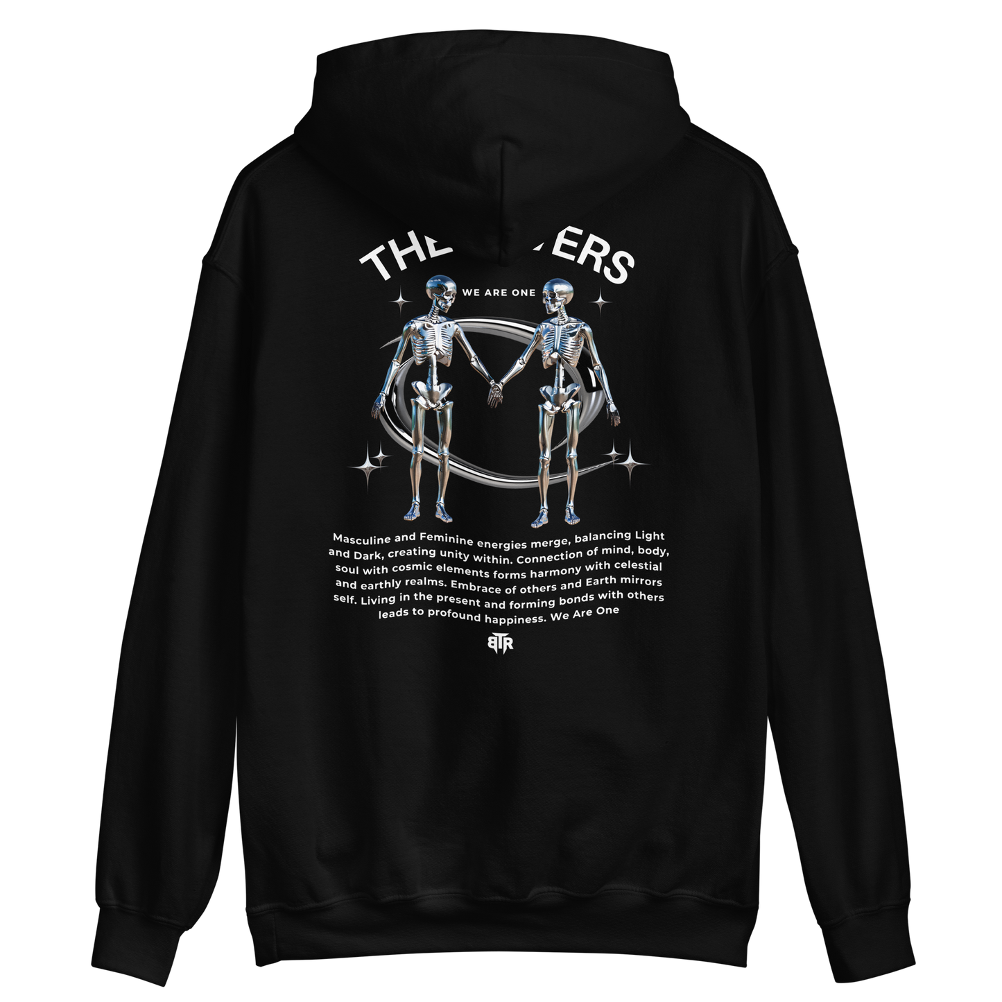 The Lovers Hoodie - Black/Runs Small