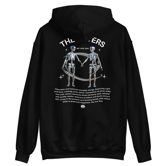 The Lovers Hoodie - Black/Runs Small